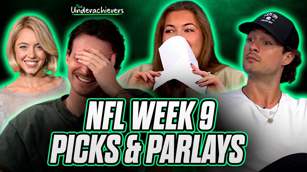 Sydney Sweeney NFL Parlay For Week 9 + Picks & Props For EVERY GAME
