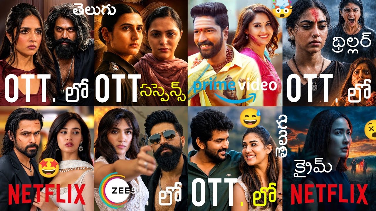 This Week New OTT Movies Telugu | 20 New OTT Telugu Movies: New OTT Release Movies Telugu: Toxic OTT