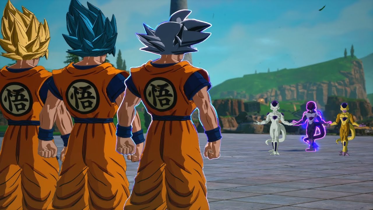 Goku Forms Team Vs Frieza Forms Team - Dragon Ball Sparking! Zero