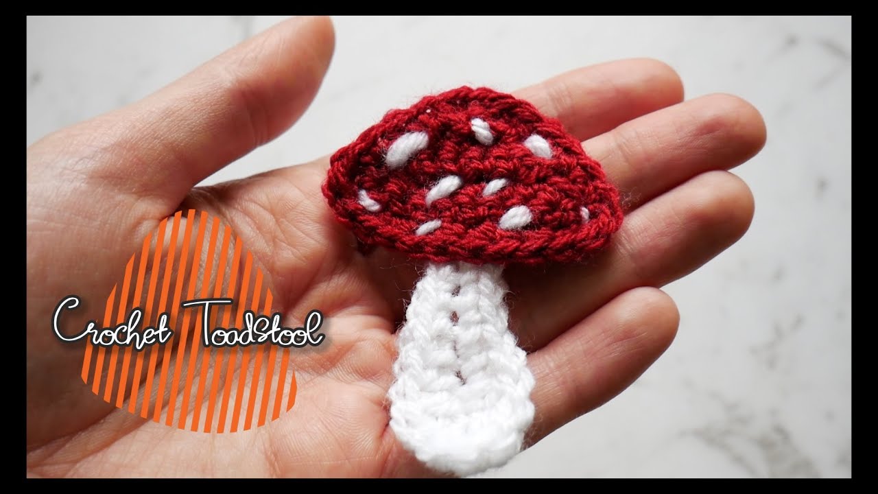 Autumn Crochet Toadstool Tutorial 🍄