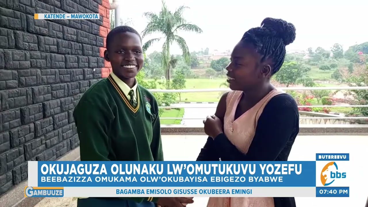 Okujaguza Olunaku lw’Omutukuvu Yozefu, Aba St.Joseph of Nazareth Katende Basabidde Eggwanga Emirembe