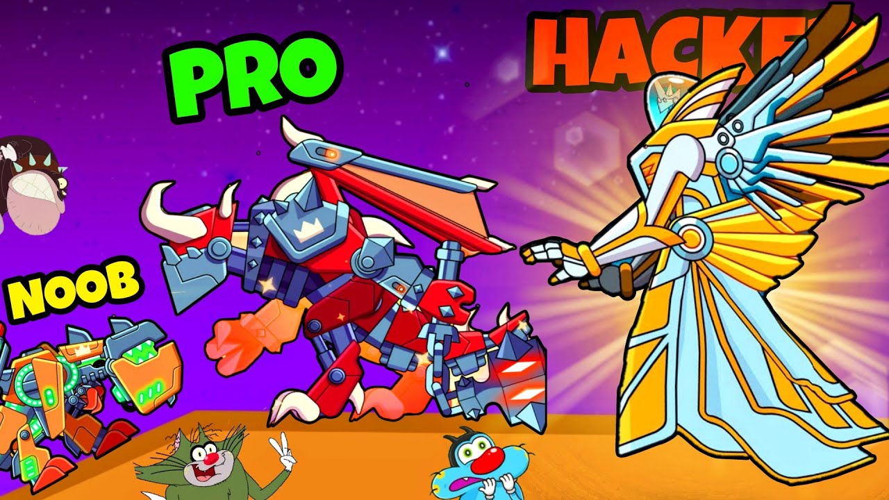 Noob Vs Pro Vs Hacker In Hill Of Steel With Oggy And Jack | Oggy Found New Valkyrie Tank