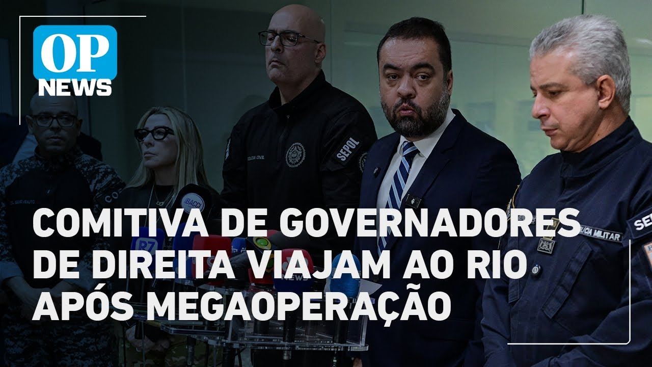 Governadores de centro-direita v&atilde;o ao Rio em apoio a Cl&aacute;udio Castro | O POVO News