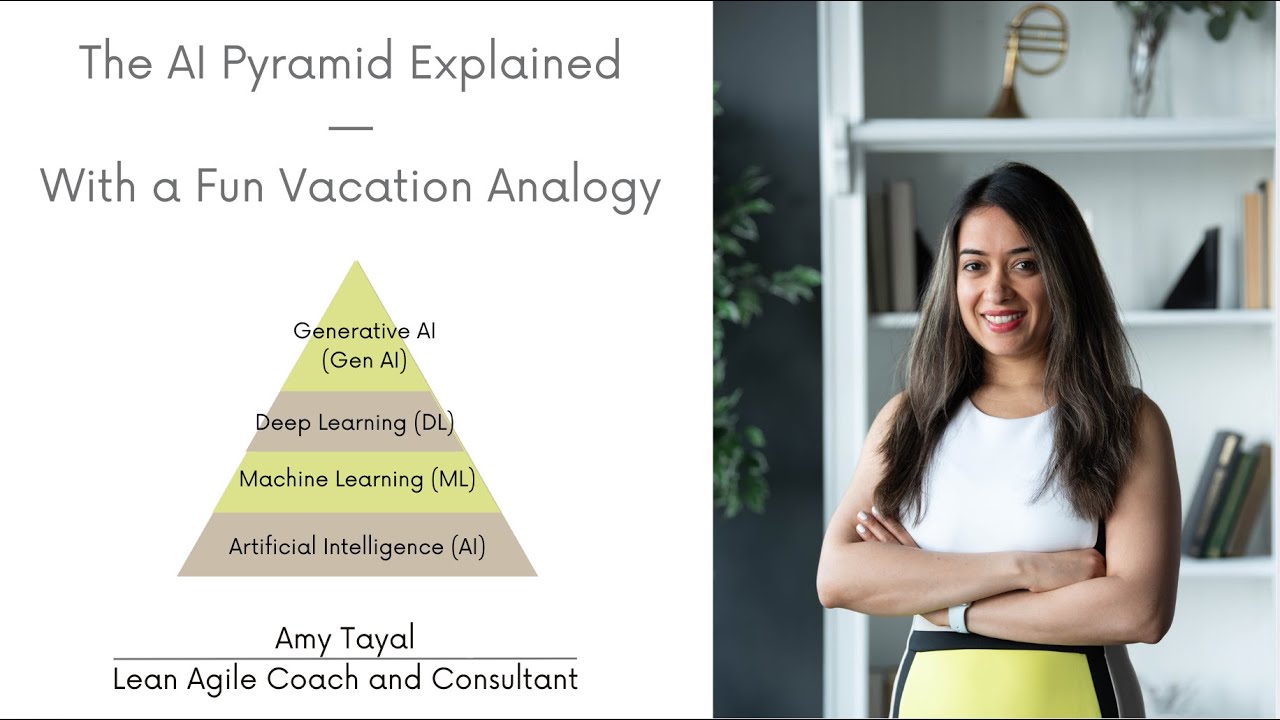 The AI Pyramid Explained — With a Fun Vacation Analogy ✈️ | Amy Tayal