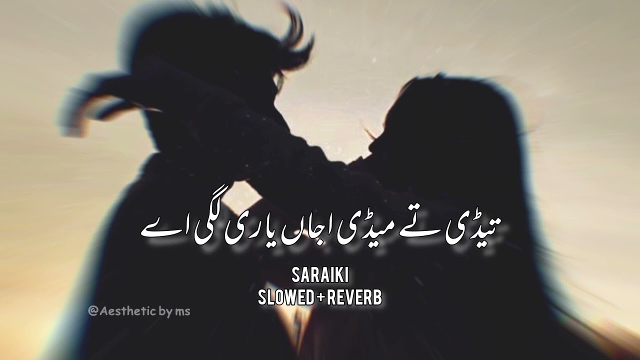 Tedi Ty Medi Ajan Yari Lagi Ay Slowed + Reverb | Saraiki Slowed and Reverb song | Ajmal Sajid Song