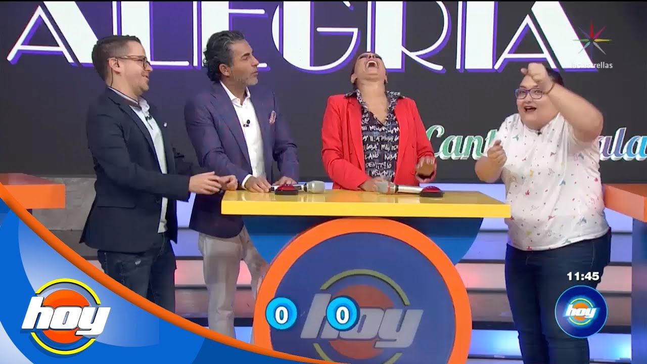 Alejandra Ley sufre con la interpretación de Mauricio Mancera | Canta la palabra | Hoy