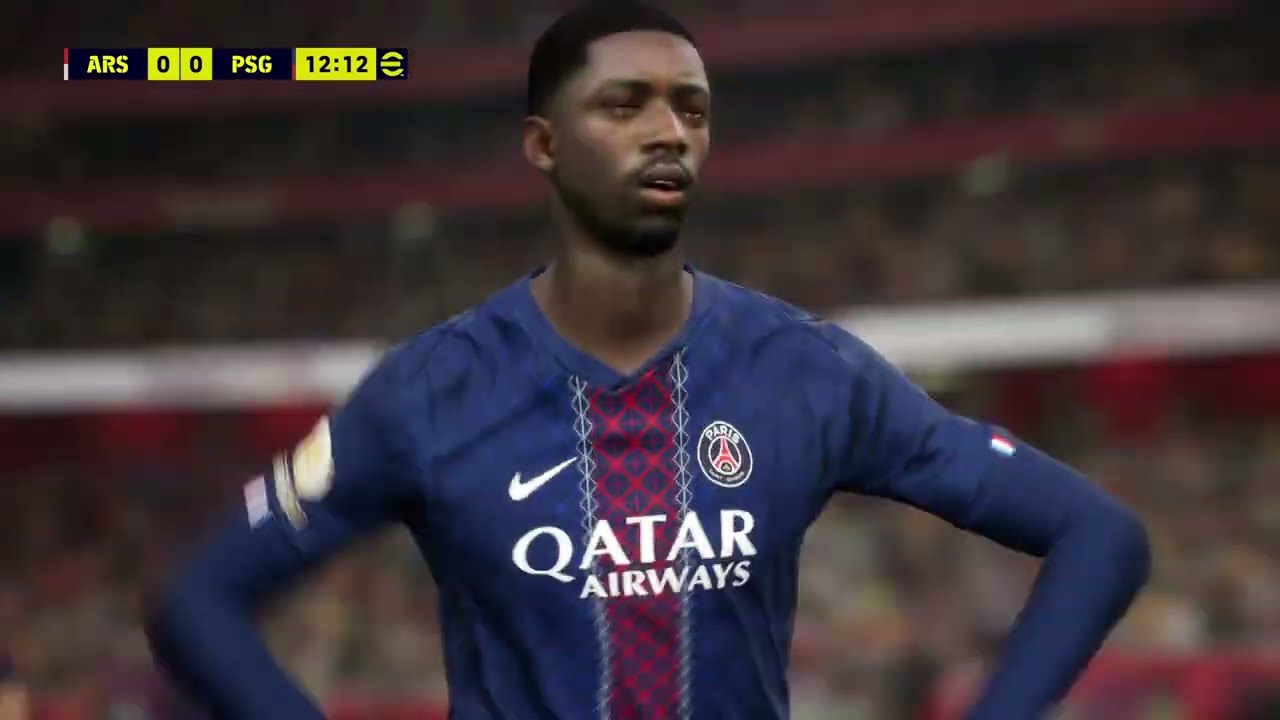 eFootball - Arsenal vs PSG - Gameplay