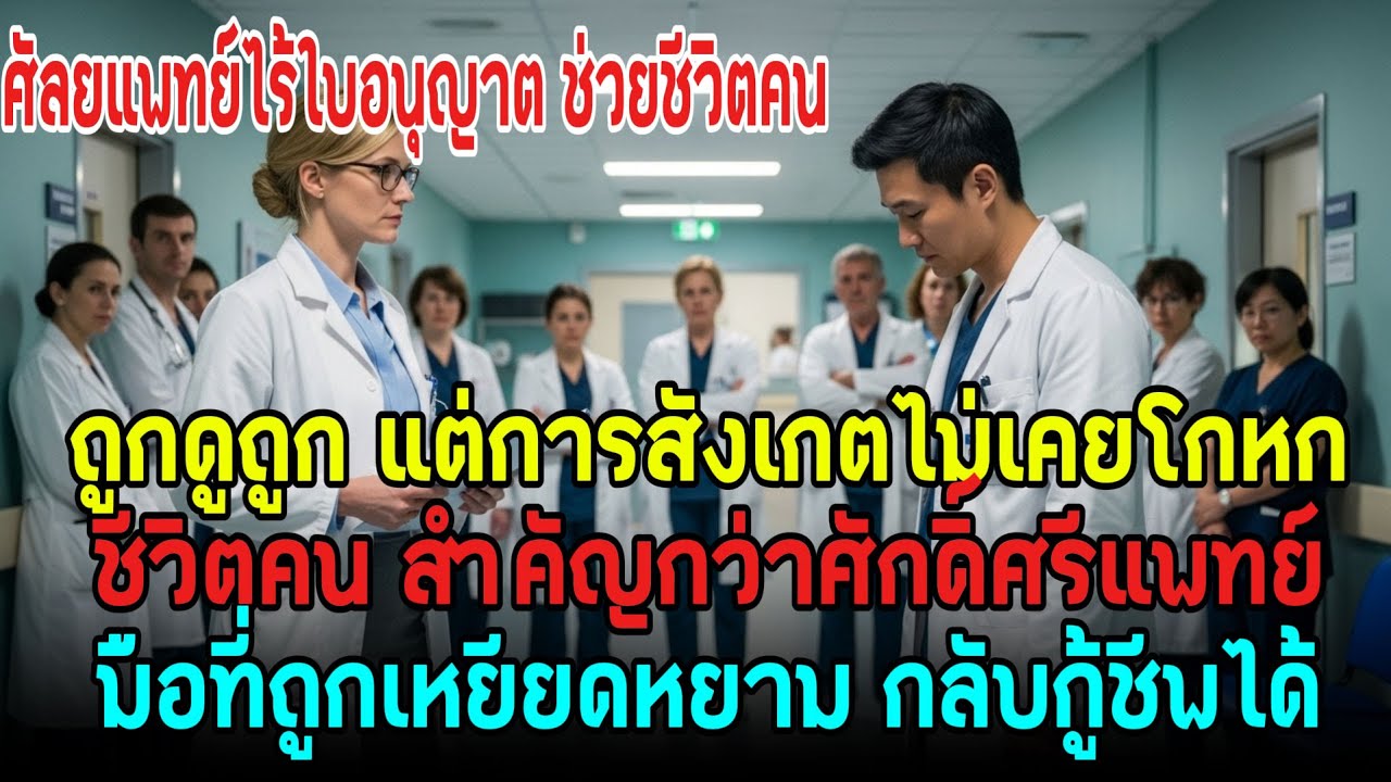 ศัลยแพทย์ไทยไร้ใบอนุญาต ผู้ช่วยชีวิตกลางฝรั่งเศส