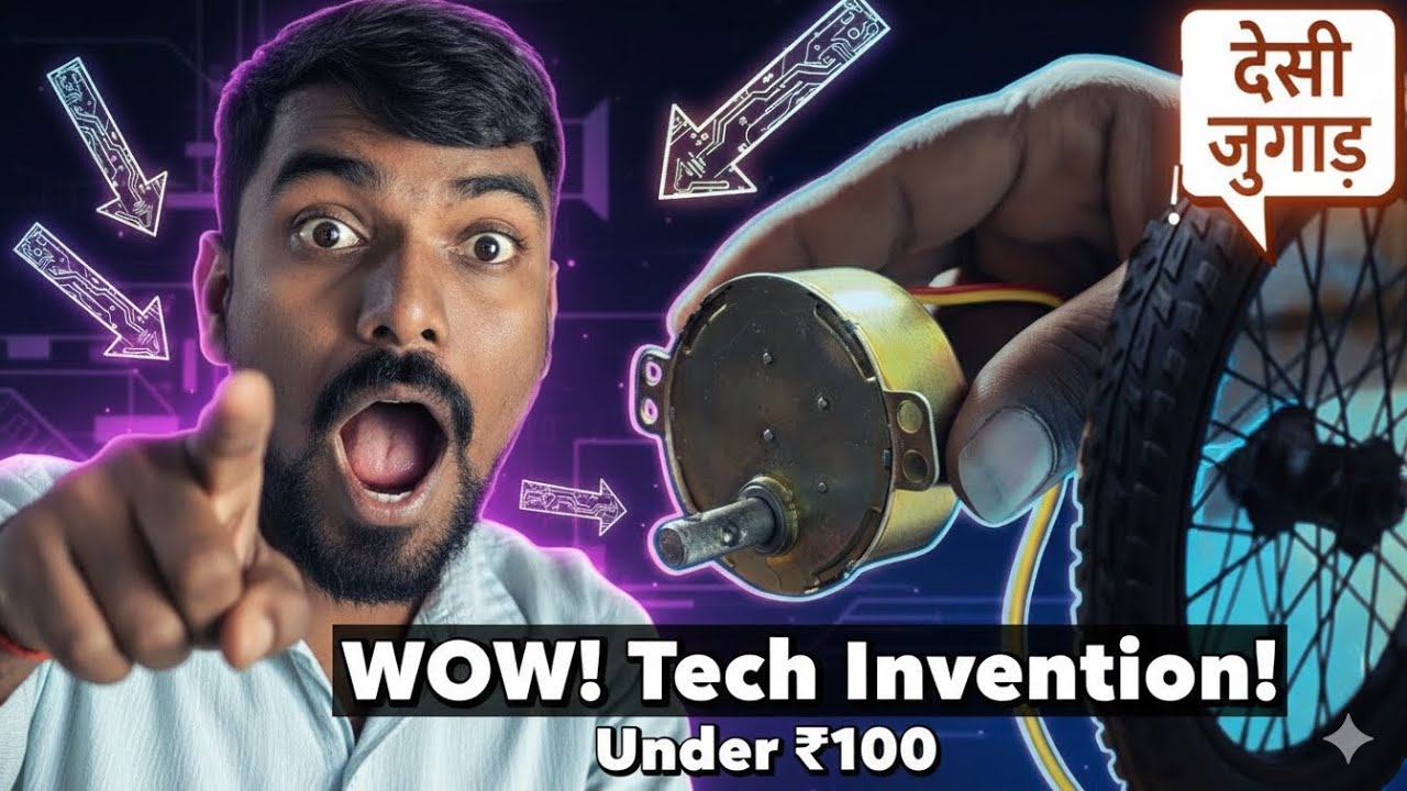घर पर बनाएं Free बिजली Generator 12 Volt Supply Crazy Experiment 