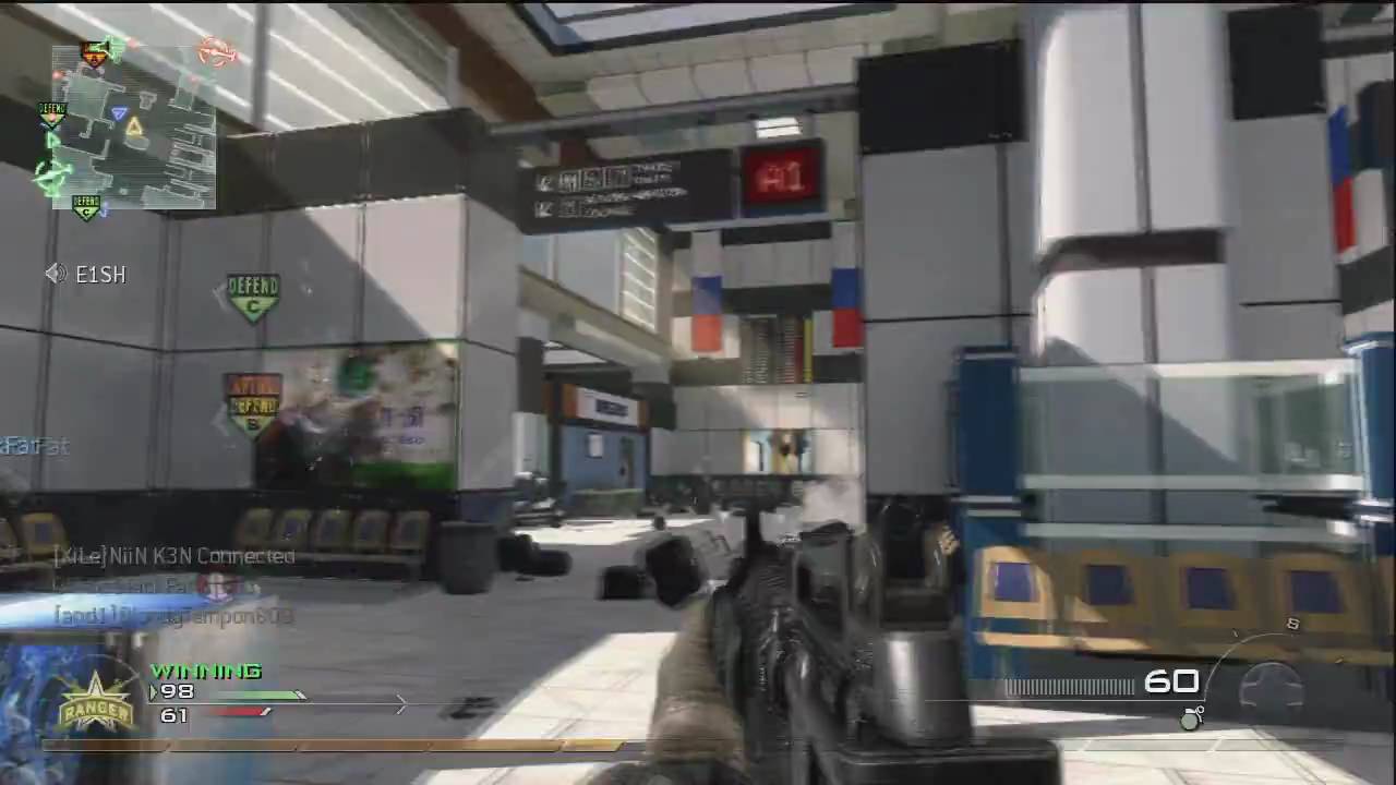 Modern Warfare 2: M16 Gameplay - Sandy Ravage