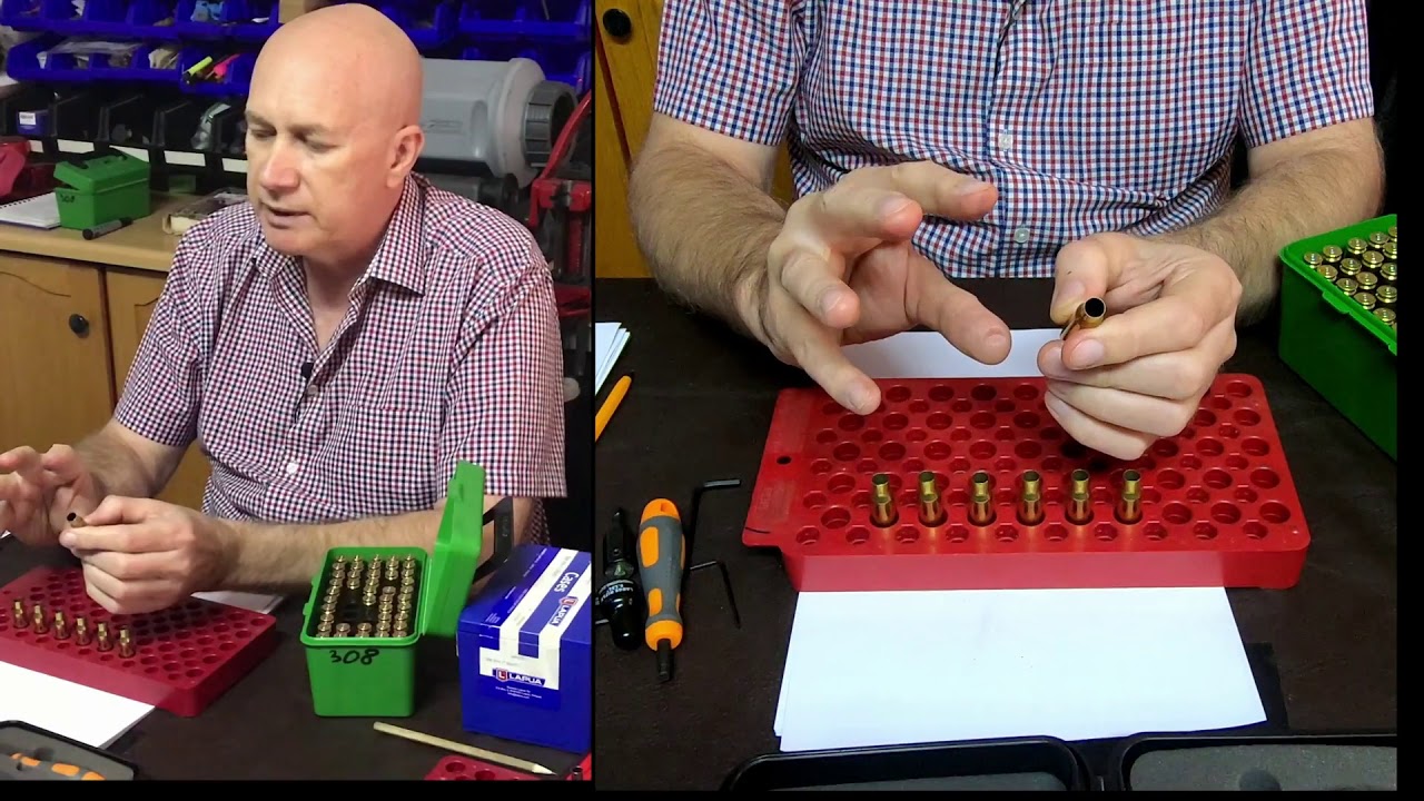 Preparation for reloading of used brass