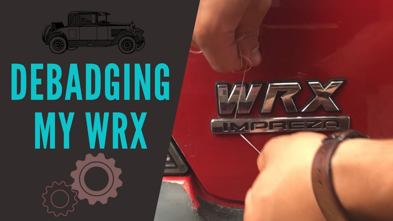 How to Debadge a Car