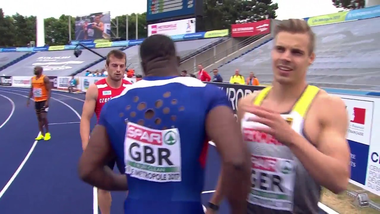 HARRY AA WINS Men's 100m Final - European Athletics Team Championships 2017 - Nuffin' Long Athletics