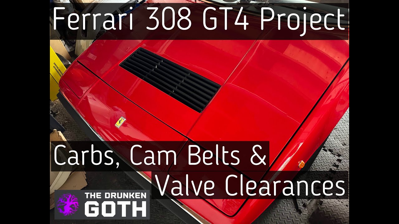 Ferrari 308 GT4 Project: Carbs, Cam Belts & Valve Clearances