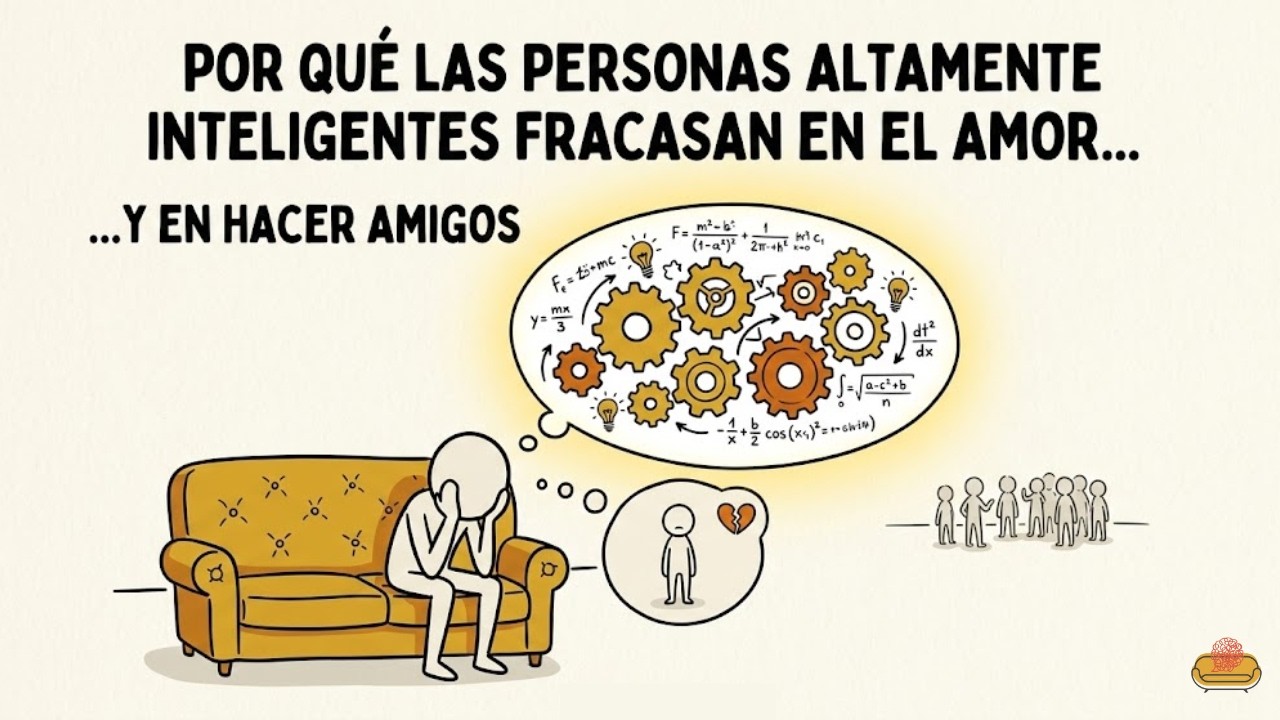Por qué las Personas Altamente Inteligentes Fracasan en el Amor (y en hacer amigos).