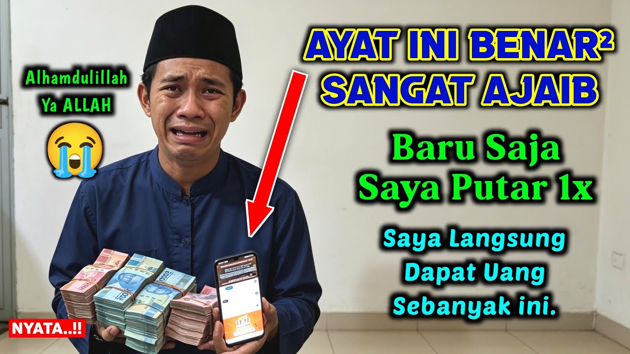 SUDAH TERBUKTI NYATA❗ Inilah Pembuka Rezeki Paling Mustajab Mendatangkan Rezeki Dari Segala Arah