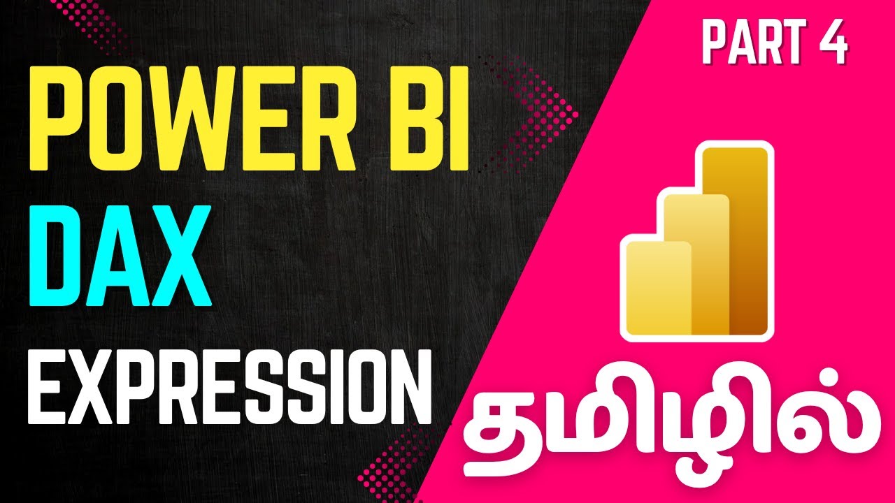 Learn DAX in Tamil | Complete Power BI DAX Tutorial for Beginners to Advanced