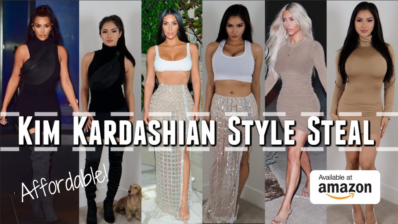 DRESS LIKE KIM KARDASHIAN FOR LESS | 6 AFFORDABLE OUTFITS | LOOKBOOK 2018 | ALL AVAILABLE ON AMAZON
