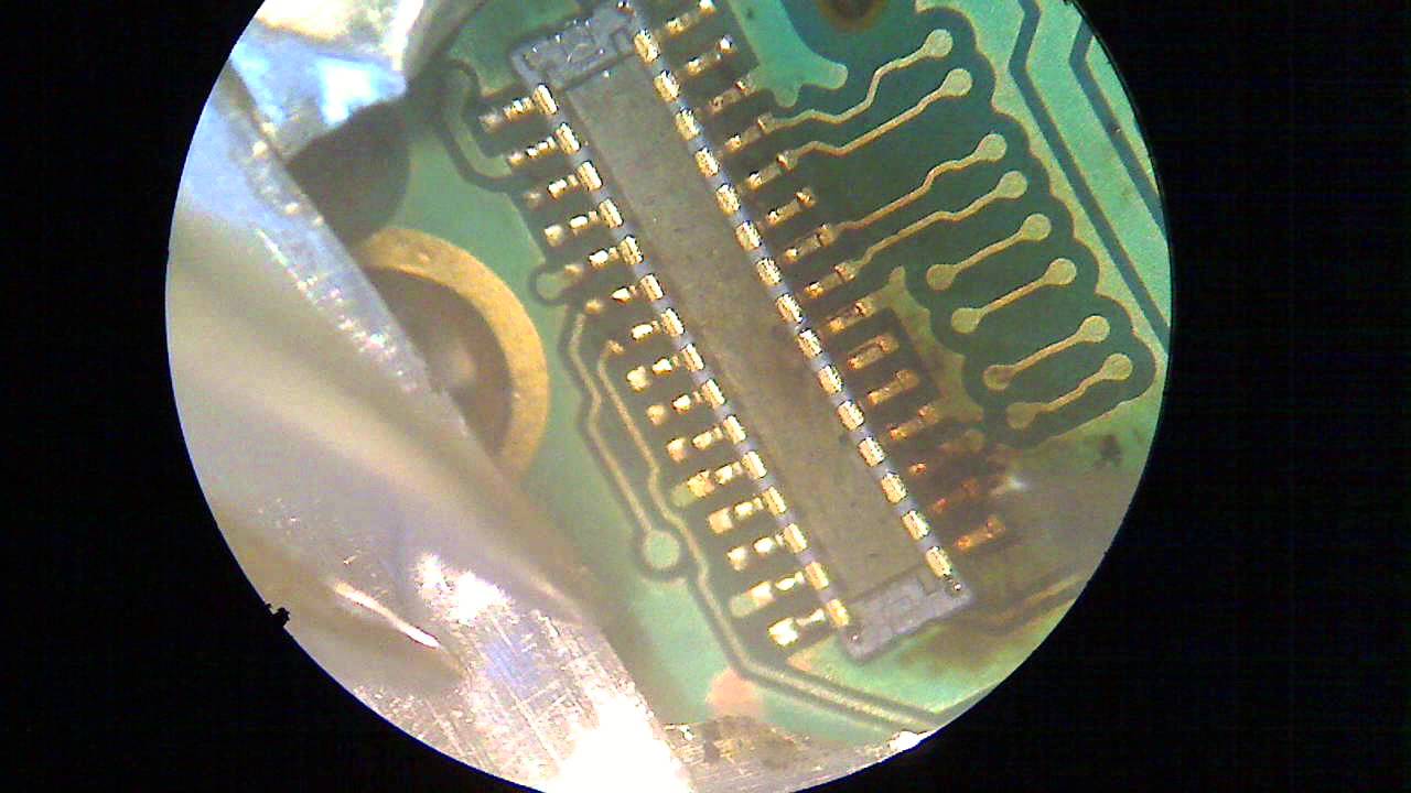 iPod touch 4th 4G LCD screen FPC connector soldering repair replacement  rework using QuickAlloy