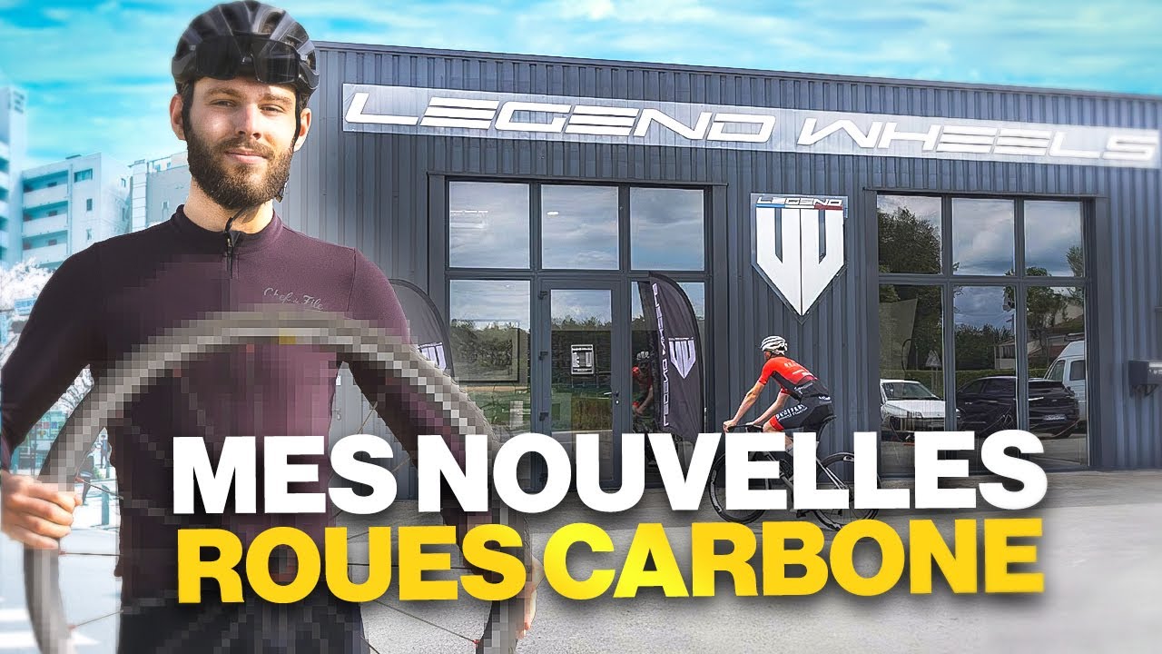 JE VAIS CHERCHER MES NOUVELLES ROUES CARBONES LEGEND WHEELS ET ON LES ÉQUILIBRES AVEC XR-ONE® !