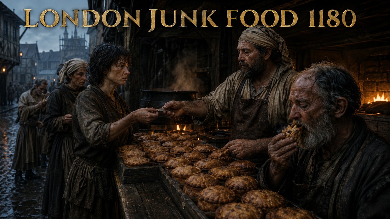 Why Most People Wouldn't Survive a Day of Medieval London's Junk Food in 1180