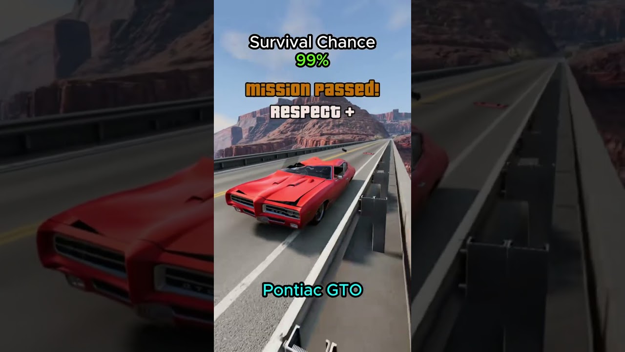 Which Car Will Survive? #Beamngdrive