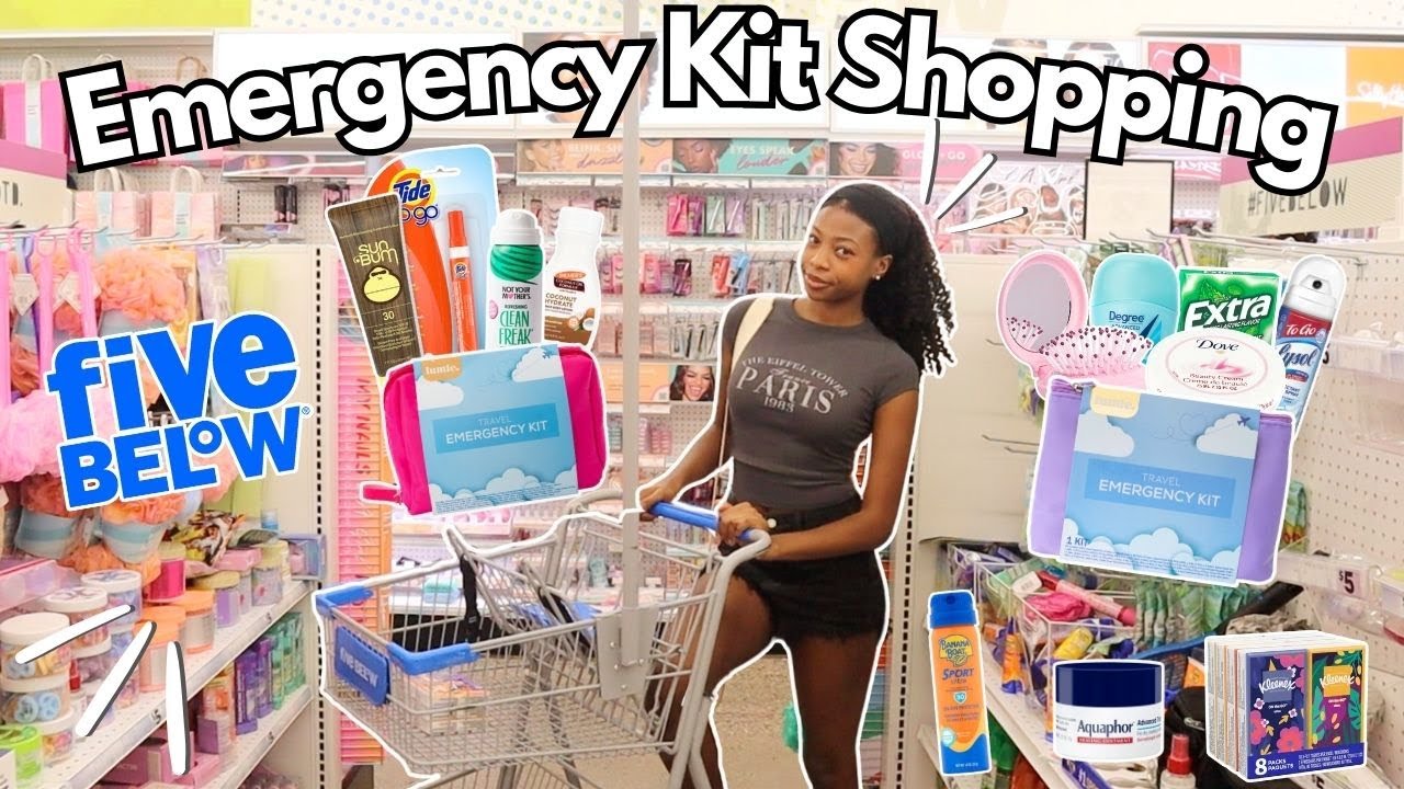 Five Below Emergency Kit Shopping!