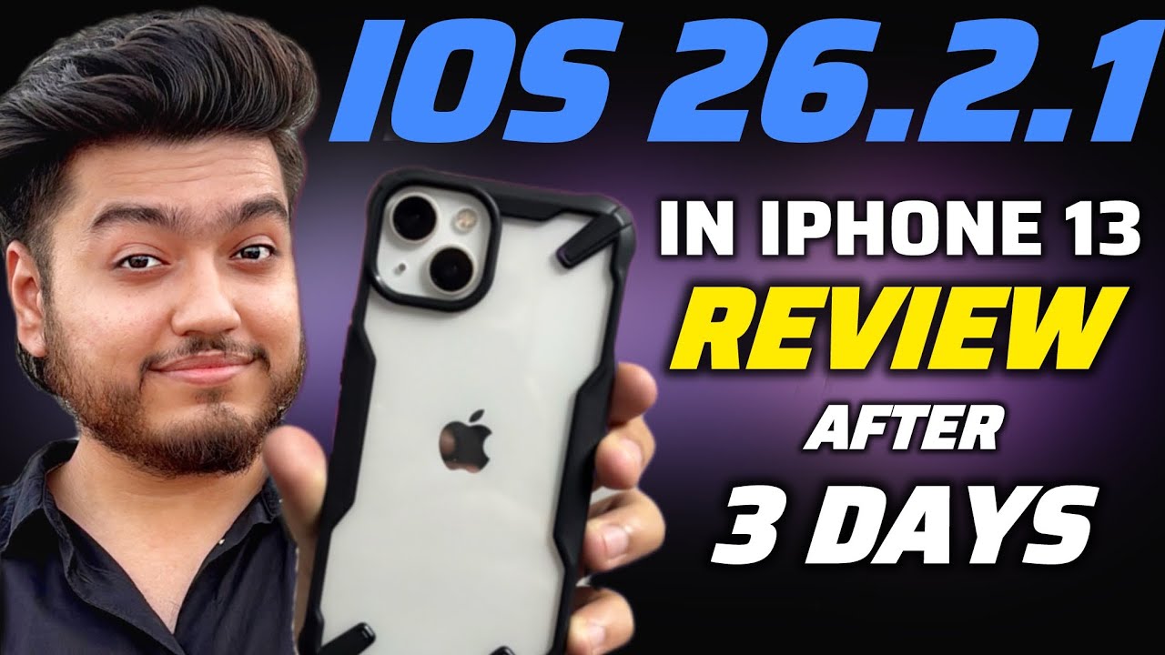 iOS 26.2.1 review after 3 days in iPhone 13🔥Battery drain? Should you update?