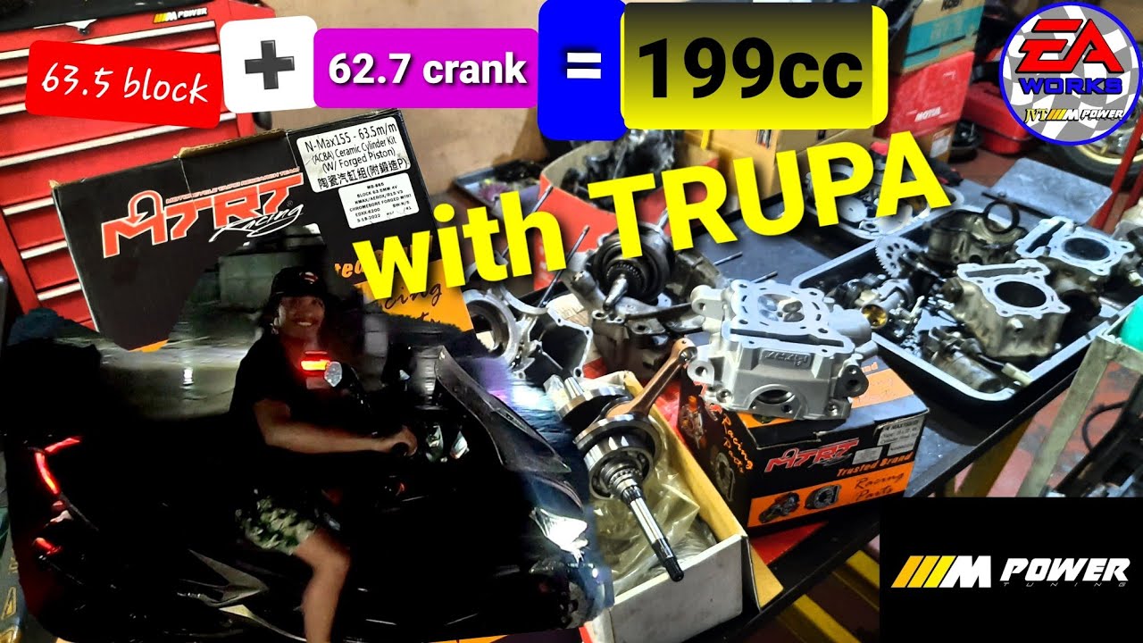 Full Vlog Of My Engine Build 199cc For Nmax V1