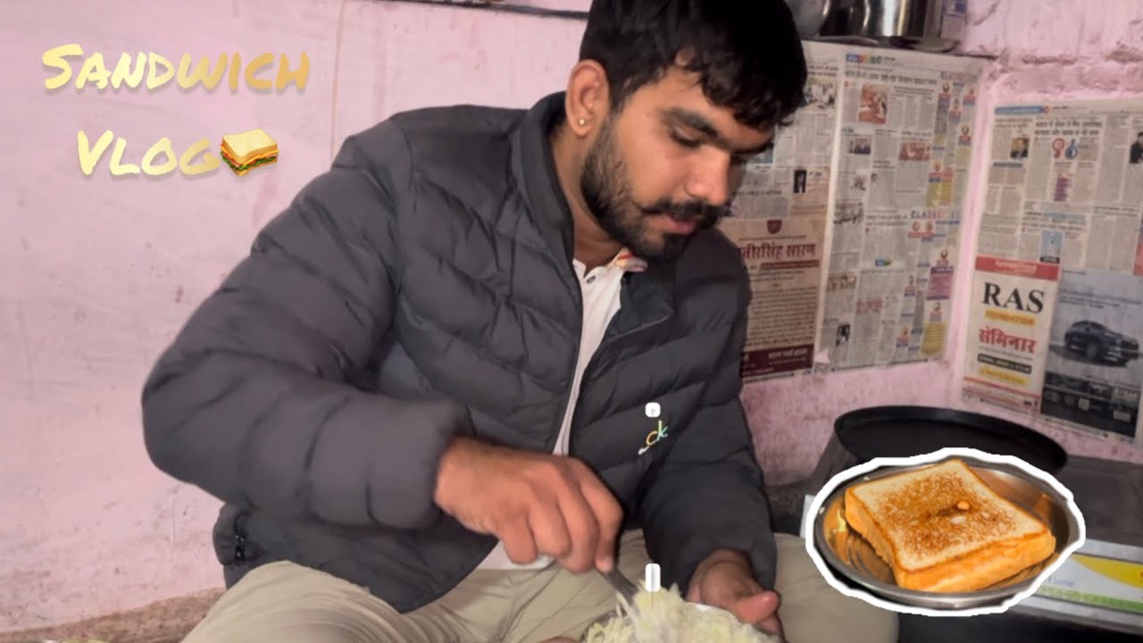 Mane banaye sandwich 🥪 Day-26
