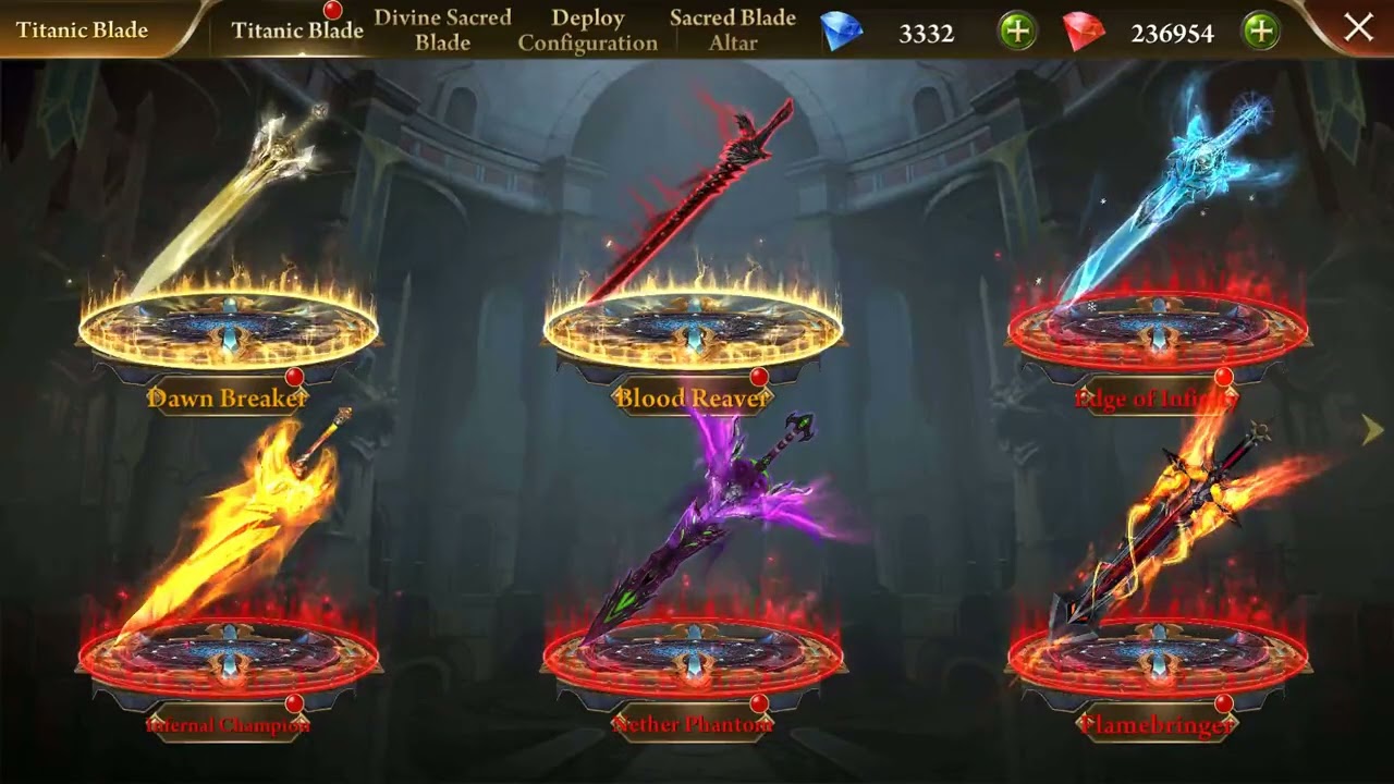 Activating Titan War Edge (Sacred Blade) | Era of Celestials