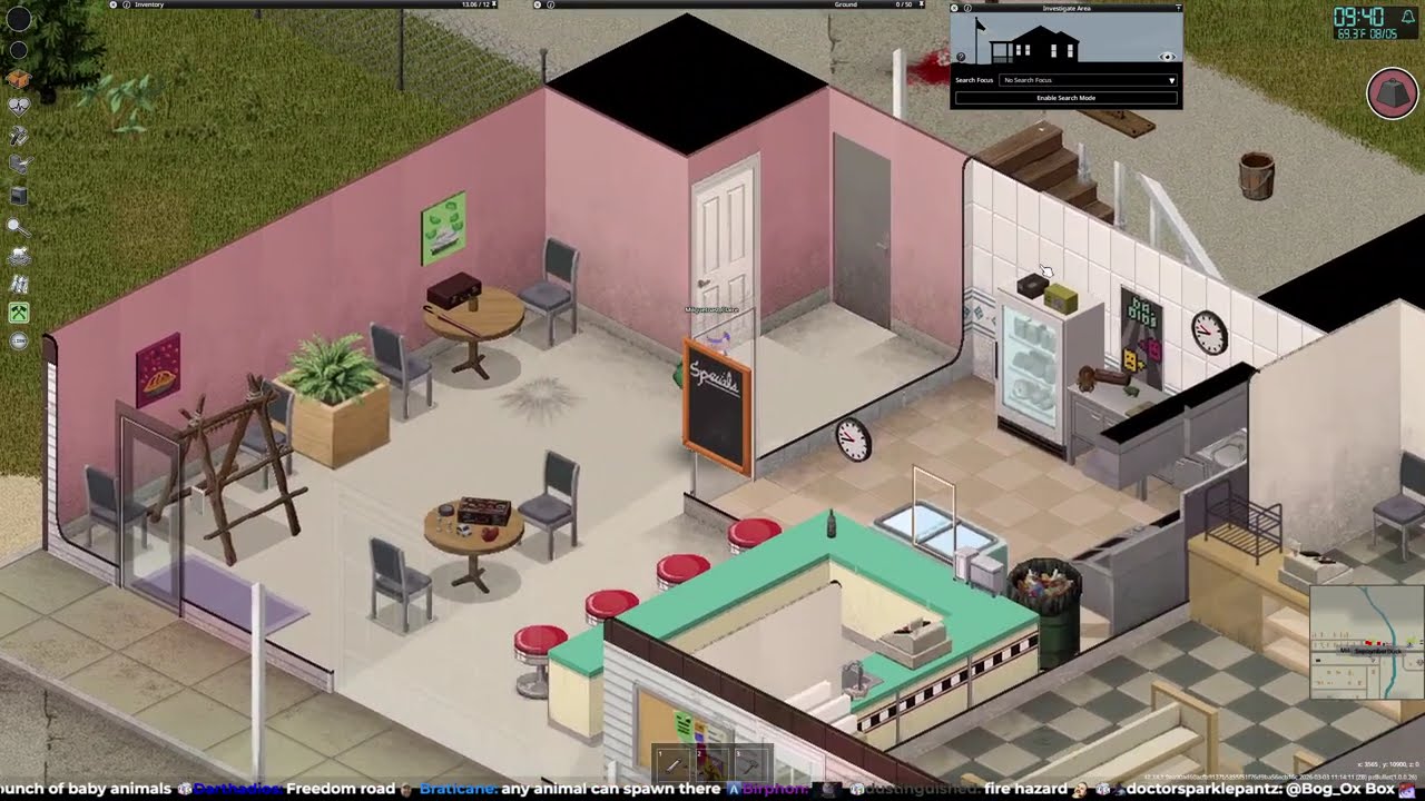 Project Zomboid Working on Short Blunt [WHmx16] | MP | 42.14.1