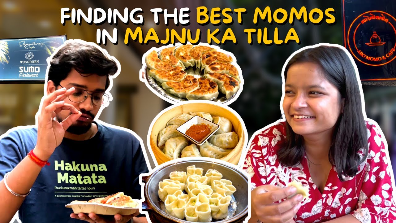 Finding the best Momos in Majnu Ka Tilla- Tee Dee, Signature Cafe, Aro Momo Cafe, etc.