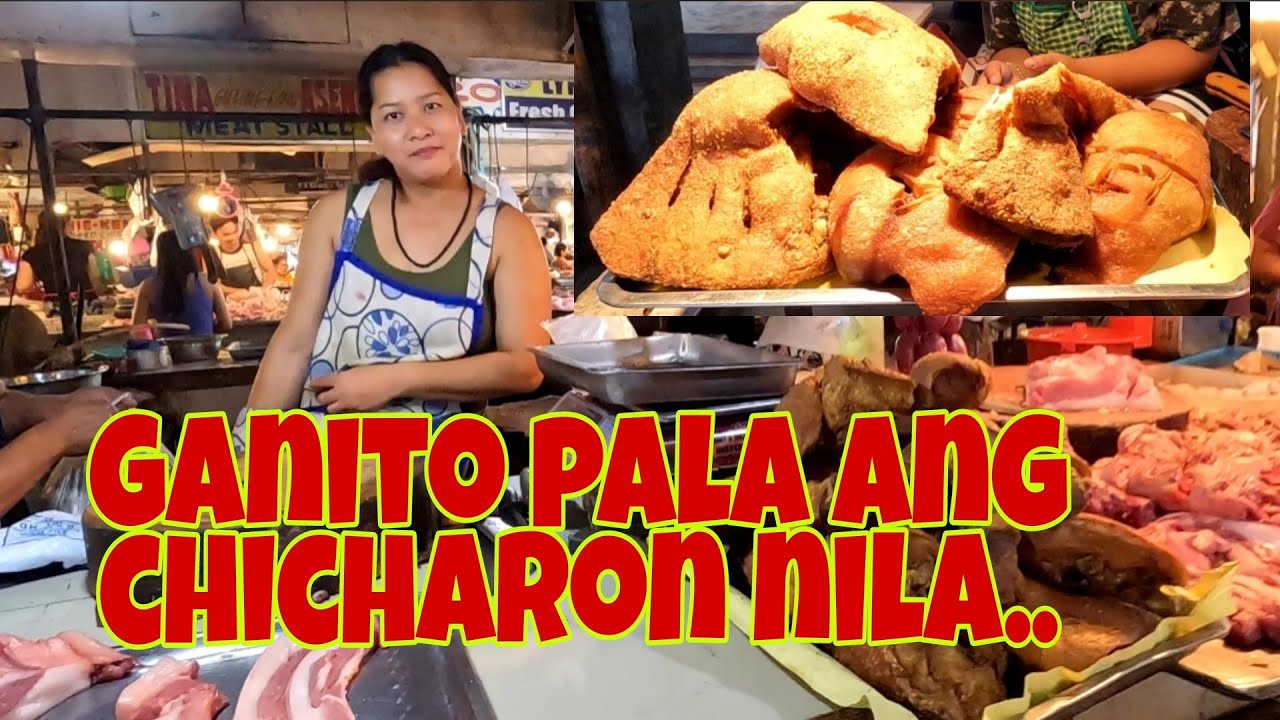 Ang chicharon ng Camiling Tarlac | Camiling Tarlac Public Market
