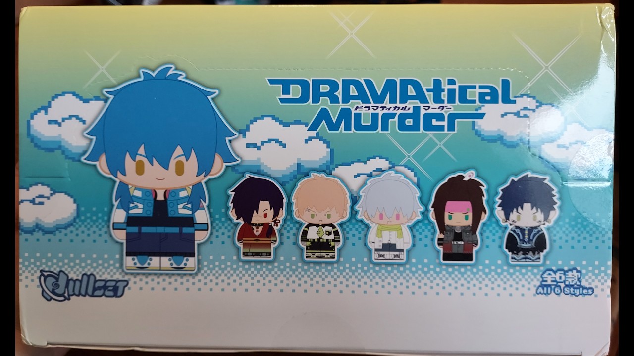 DRAMAtical Murder Finger Puppet Plushie Unboxing! c: