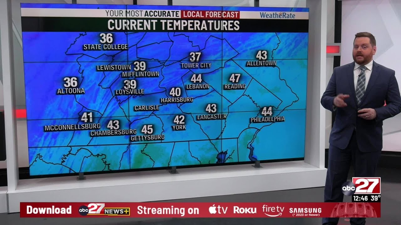 Dan's Thursday Midday Forecast