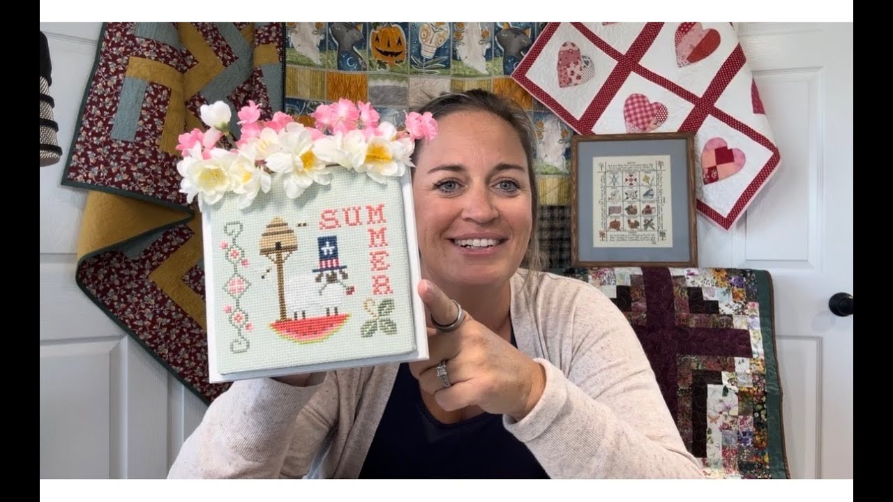 Flosstube #1: Welcome to Five Oaks Farm Stitching