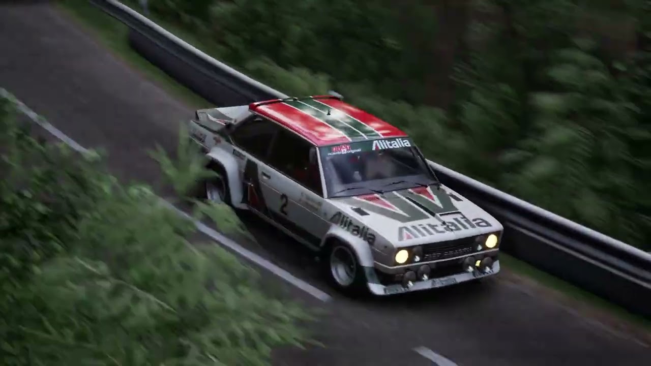 Fiat 131 Abbarth Rallye Short Spécial 