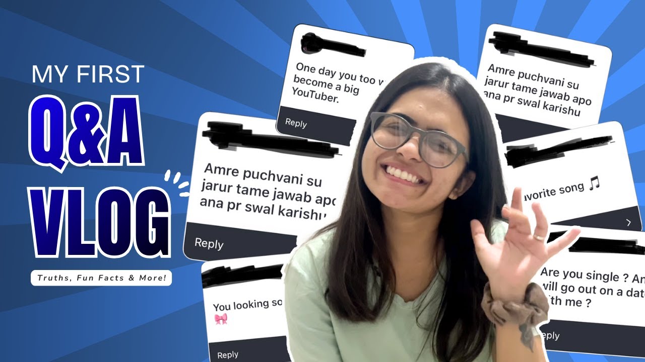 My First Q&A Vlog: