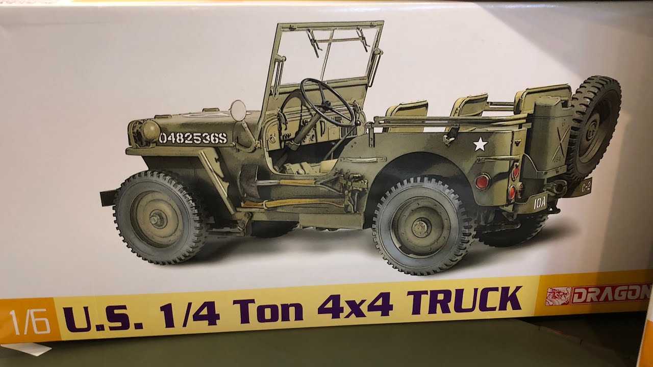 1/6 Dragon Willys MB kit review