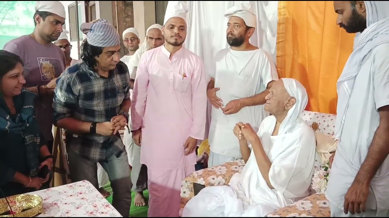 जाधववाडी बाबाजींचा श्रीरामपूर येथे आगमन              श्रीचक्रधर महानुभाव आश्रम (श्रीरामपूर)