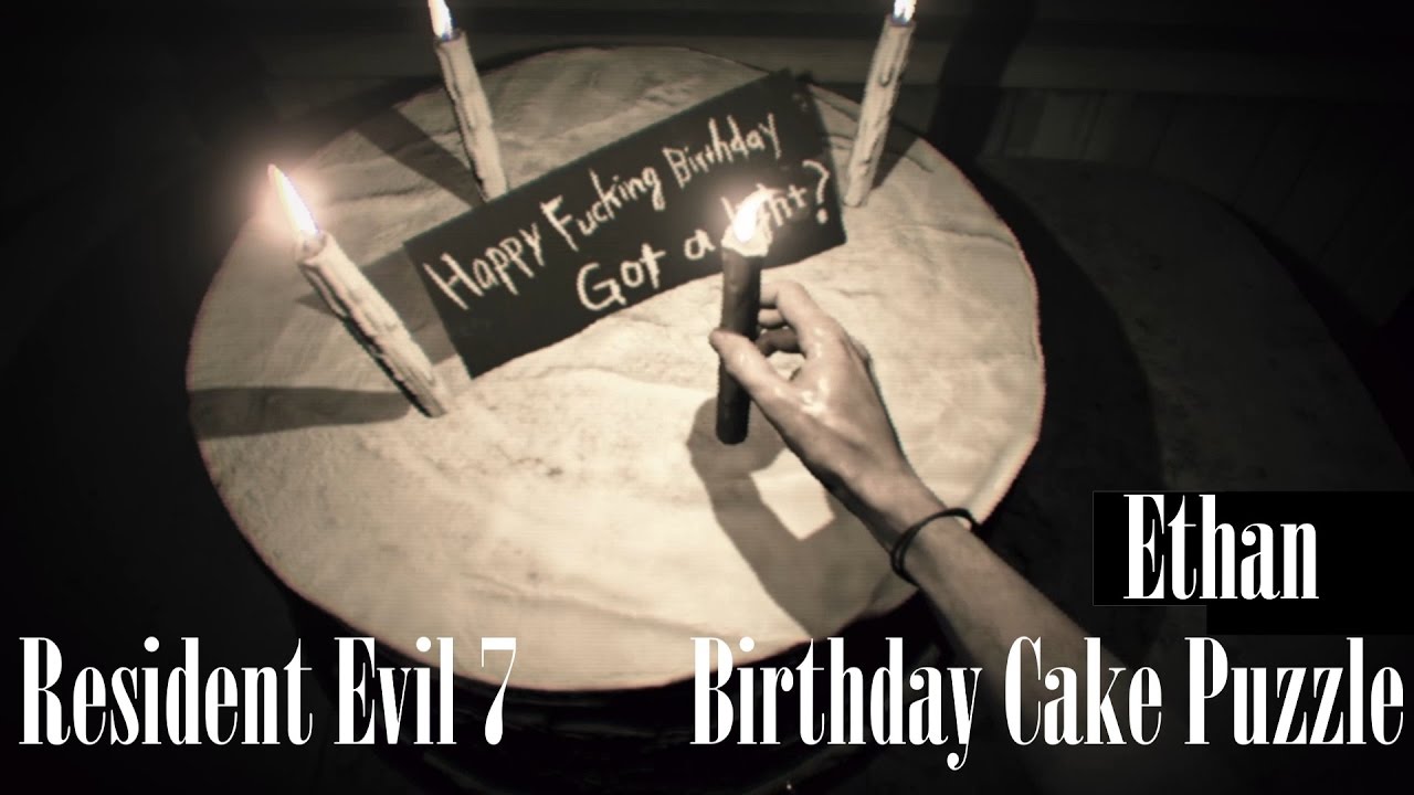 Resident Evil 7: Lucas Birthday Candle Puzzle Guide (Ethan - Biohazard 7)