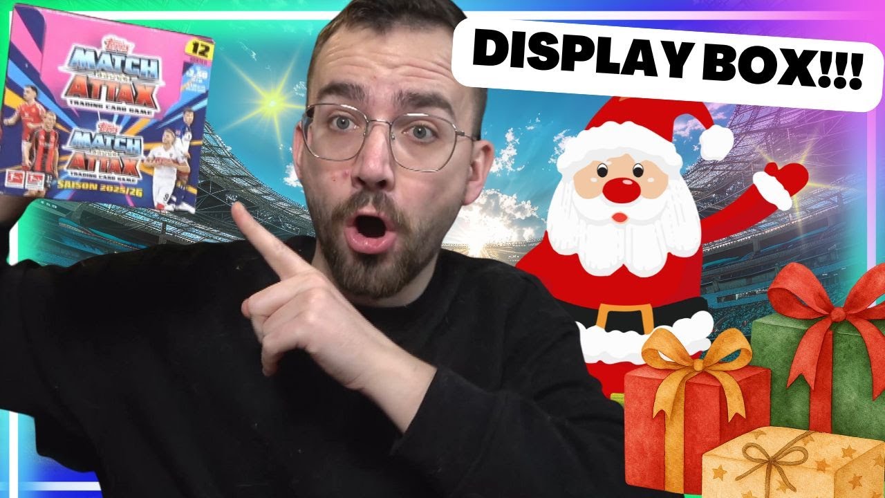 WEIHNACHTSSPECIAL! 😱🔥 TOPPS MATCH ATTAX BUNDESLIGA 2025/26 DISPLAY BOX
