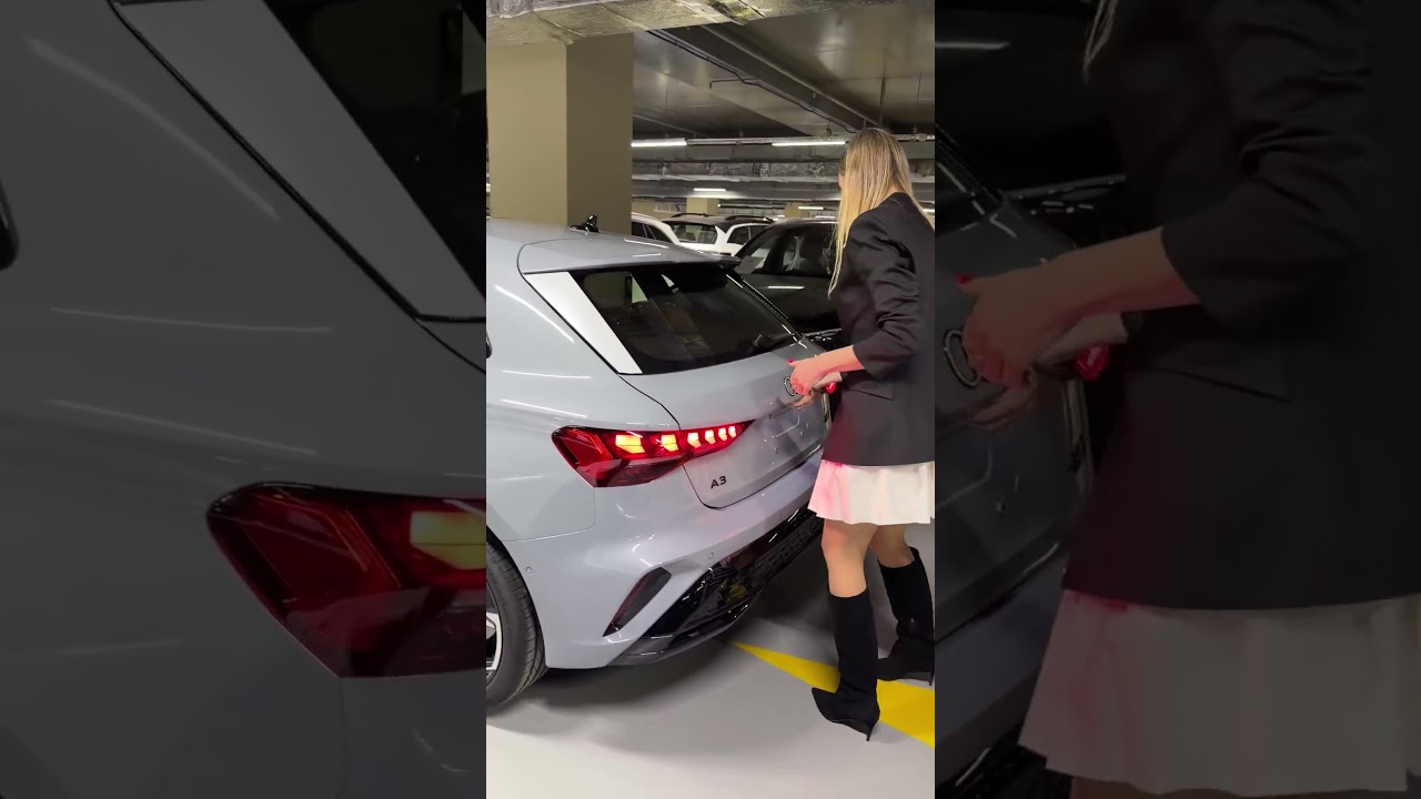 Рыжий салон Audi A3. #shorts Лиса рулит