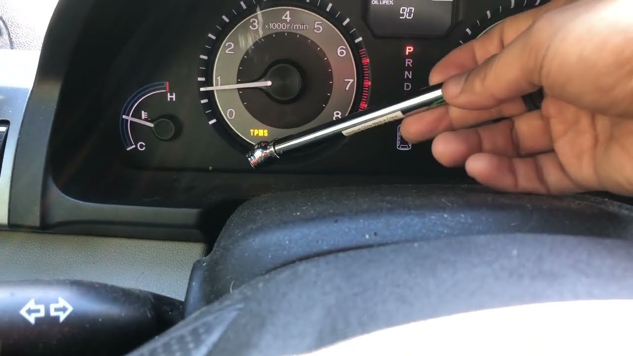 Honda Odyssey que significa luz TPMS?