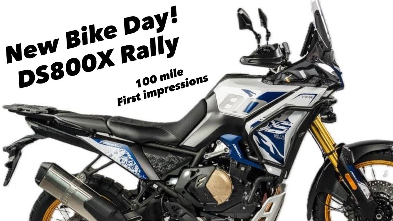 Collecting my Brand New Voge DS800X Rally and my impressions on the 100 mile ride home