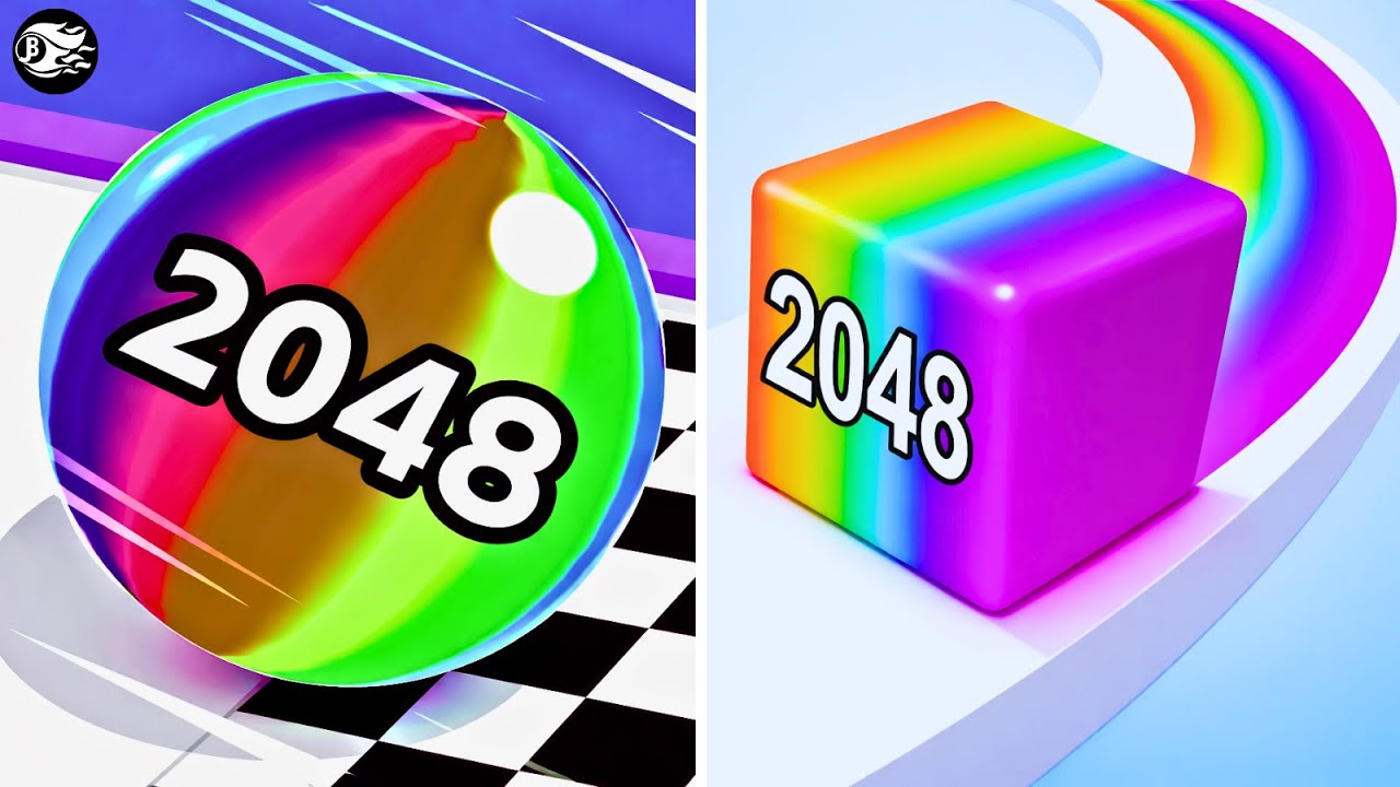 Jelly Run 2048 Vs Ball Run 2048 | Walkthrough Max Gameplay