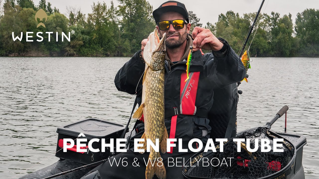 Pêche des BROCHETS en FLOAT TUBE I Westin Fishing France
