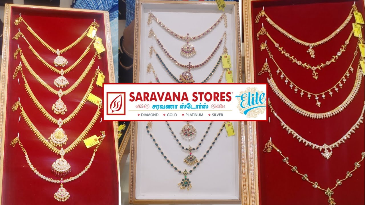 12 Gram Traditional &  NEW ARRIVAL latest model அட்டிகை In சரவணா ELITE lightweight necklace design