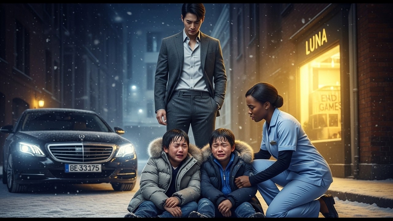 409. Black Waitress Gave Her Warm Coat To Korean Mafia Boss' 2 Freezing Kids. He Found Her & Did Thi
